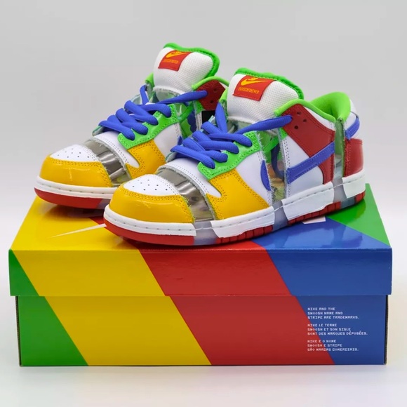 Nike SB Dunk Low x eBay Sandy Bodecker FD8777100 - 6M/7.5W. Brand new with box. - Picture 1 of 11